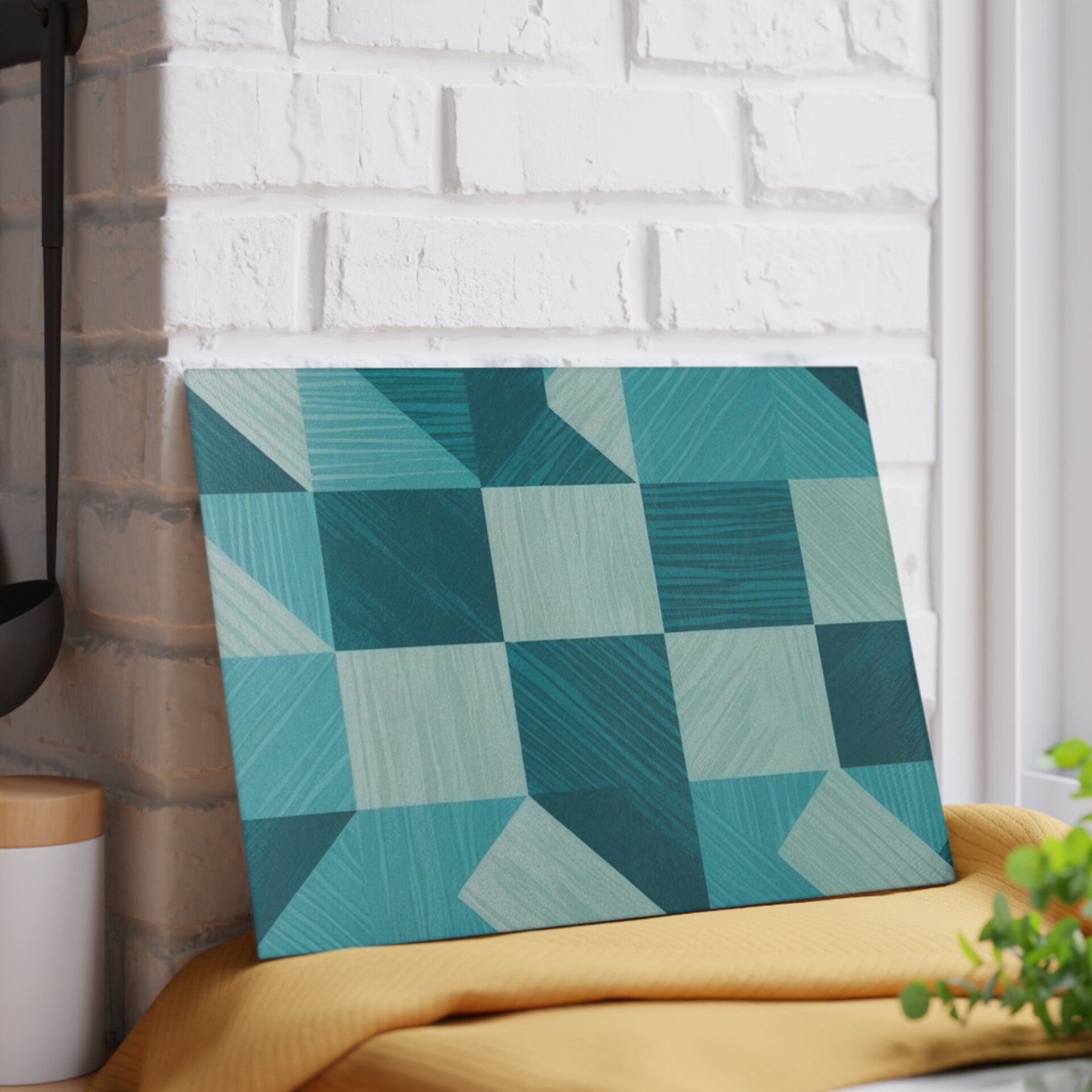 Modern Mosaic – Tempered Glass Cutting Board