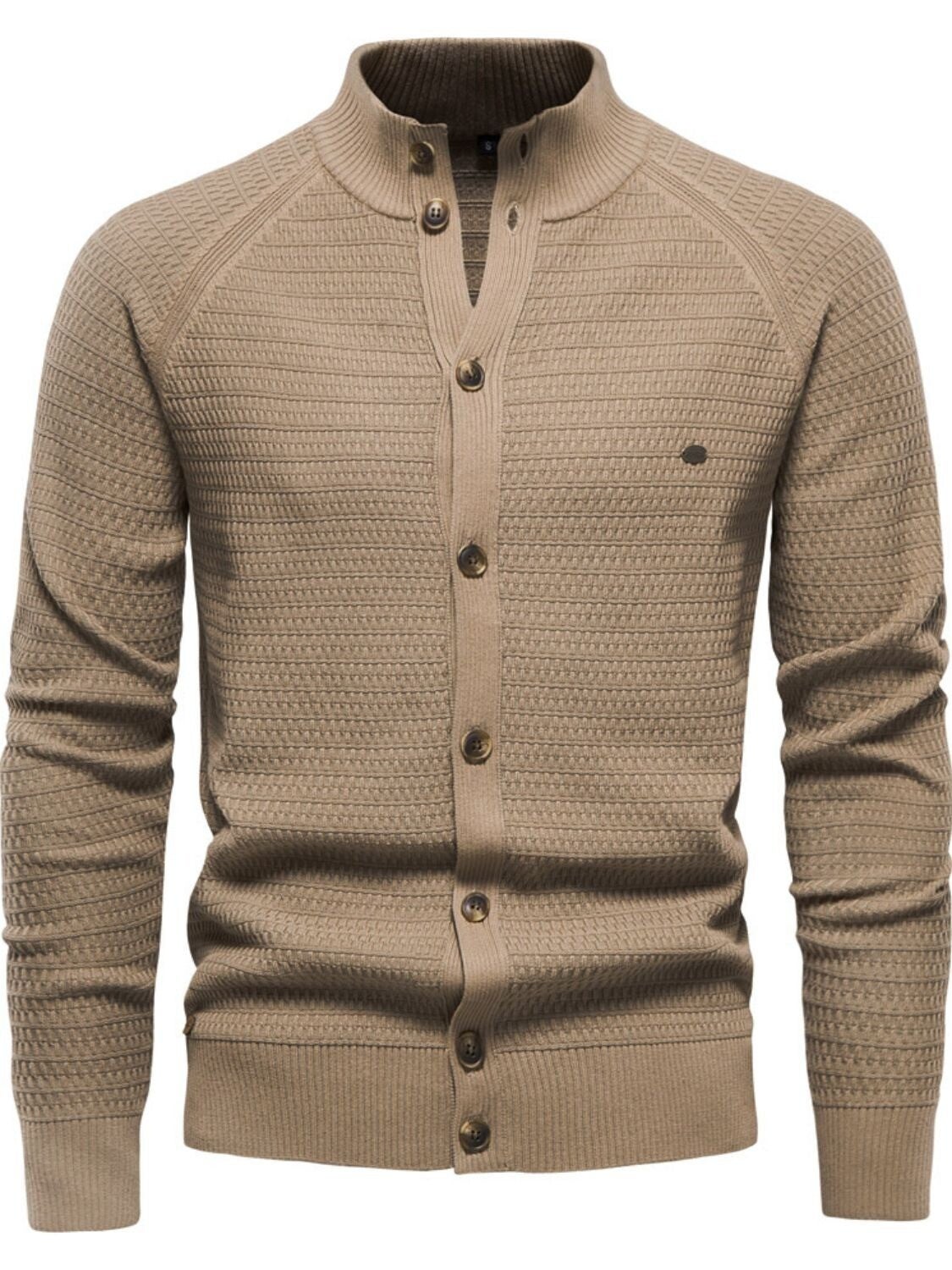 Dapper Edge Men’s Button-Down Long Sleeve Cardigan