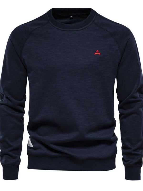 Dapper Edge Men’s Round Neck Long Sleeve Sweatshirt