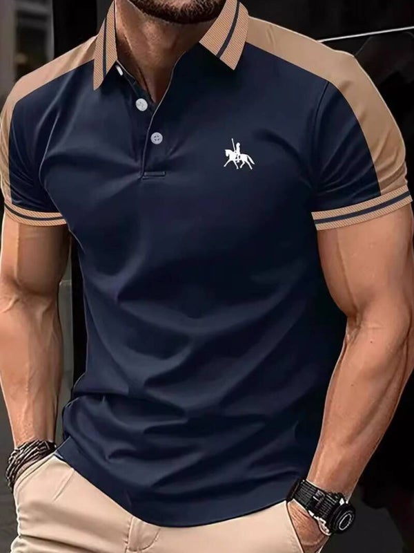 MasteryMan™ Men's Embroidered Stretch Polo