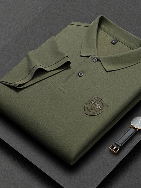 Nobility Wear Men’s Plus Size Collared Short Sleeve Polo