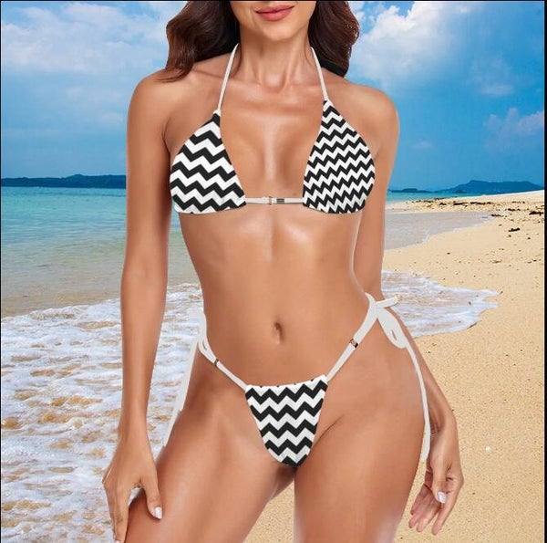 Halter String Bikini Set