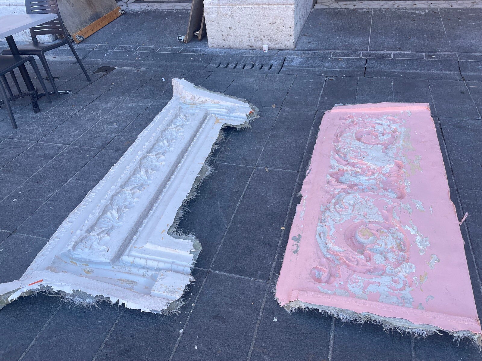 Moulage — empreinte et reproduction d’un décor orné