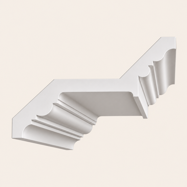 Corniche classique AE-C007 | 10 × 16,5 cm — barre de 2 m