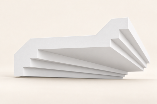 Corniche contemporaine AE-C010 – 8 × 16,7 cm – pièce de 2 m