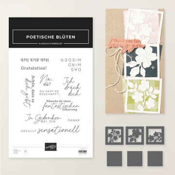 168272-Produktpaket Poetische Blüten Stampin`Up!®
