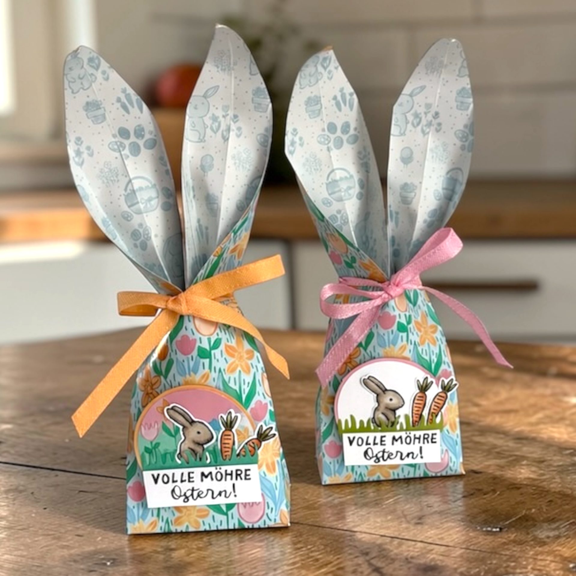 Geschenkbox handgemacht - kreatives Basteprojekt zu Ostern