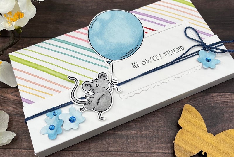 Schokoladenverpackung für alle Anlässe basteln - Anleitung mit und ohne Envelope Punchboard