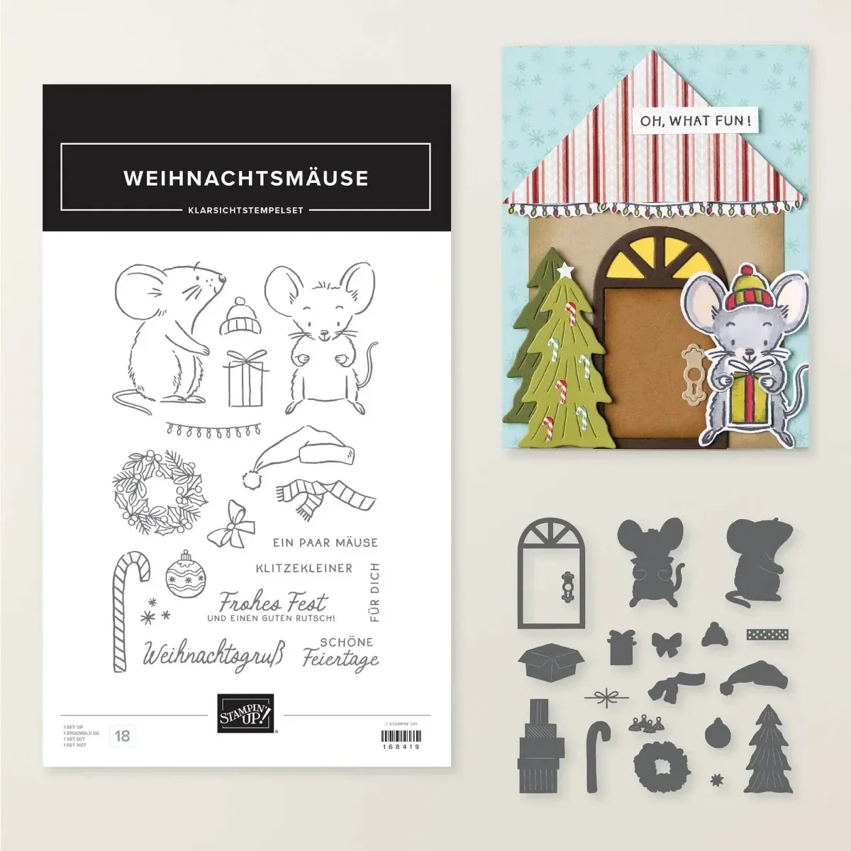 Produktpaket Weihnachtsmäuse 168424 Stampin`Up®