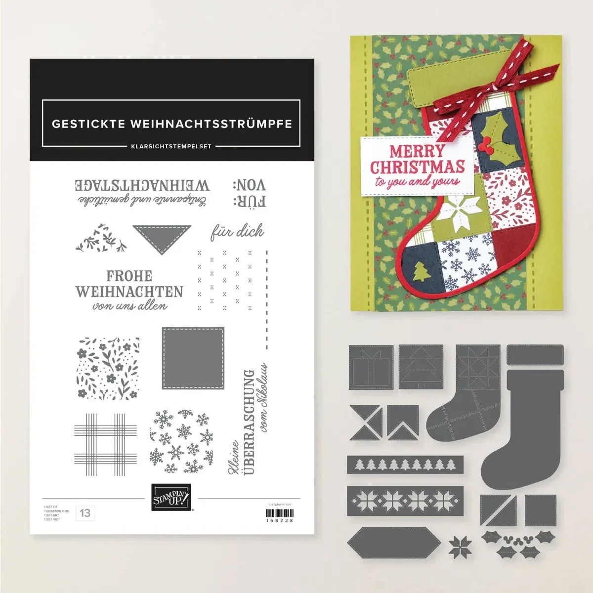 Produktpaket Gestickte Weihnachtsstrümpfe 168233 Stampin`Up®