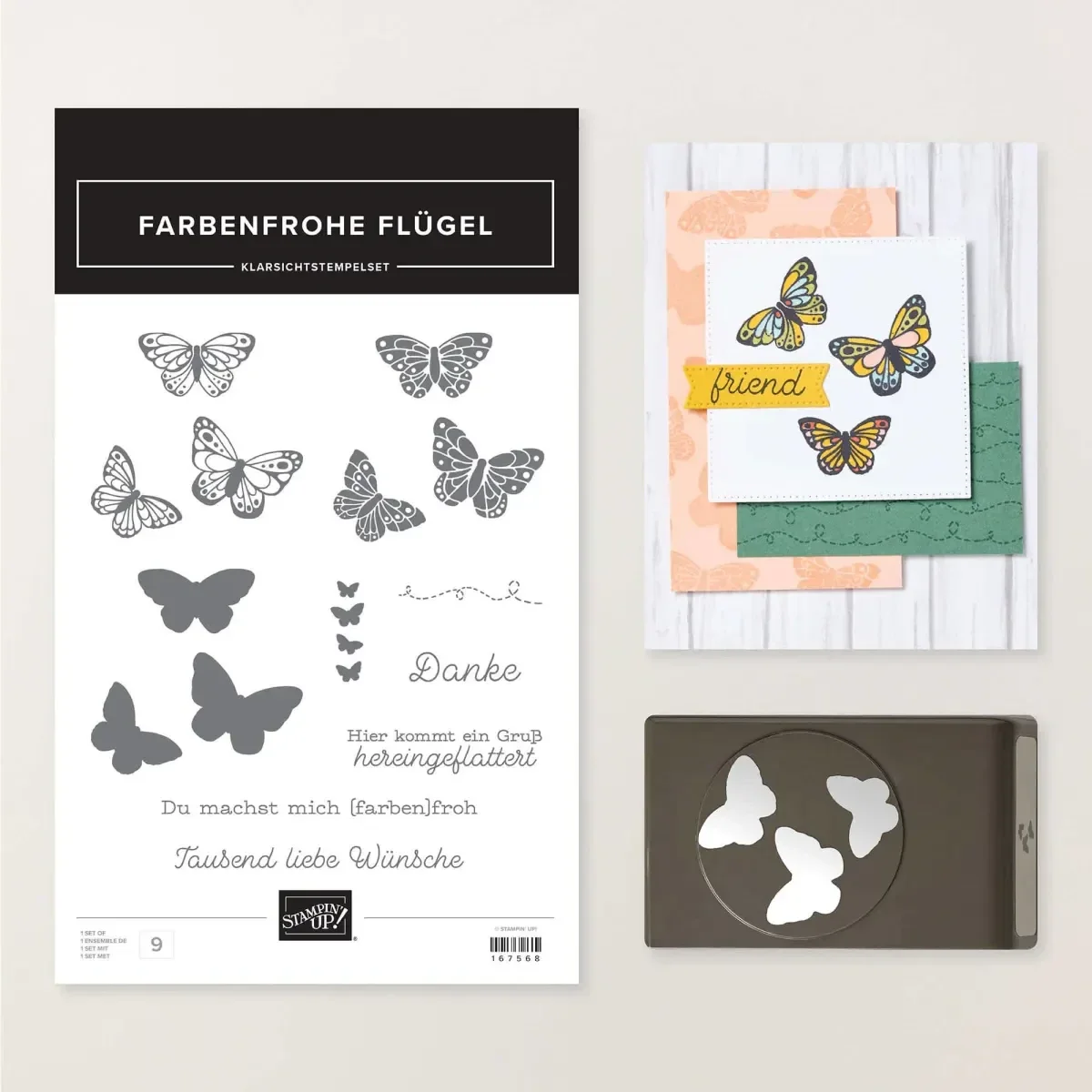 Produktpaket Farbenfrohe Flügel Stampin`Up!®