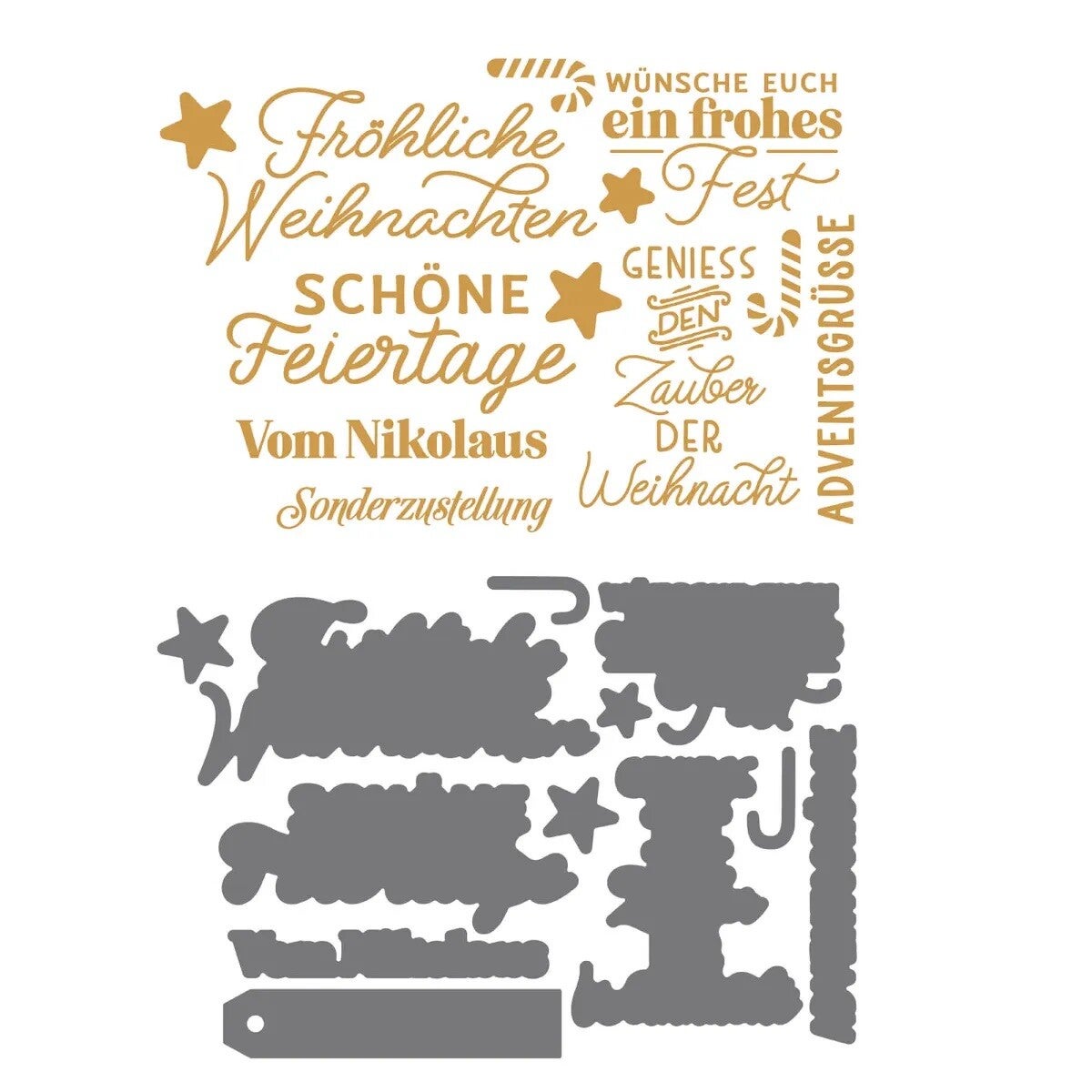 Heissfolien-Stanzformen Weihnachtsmagie Stampin`Up!®