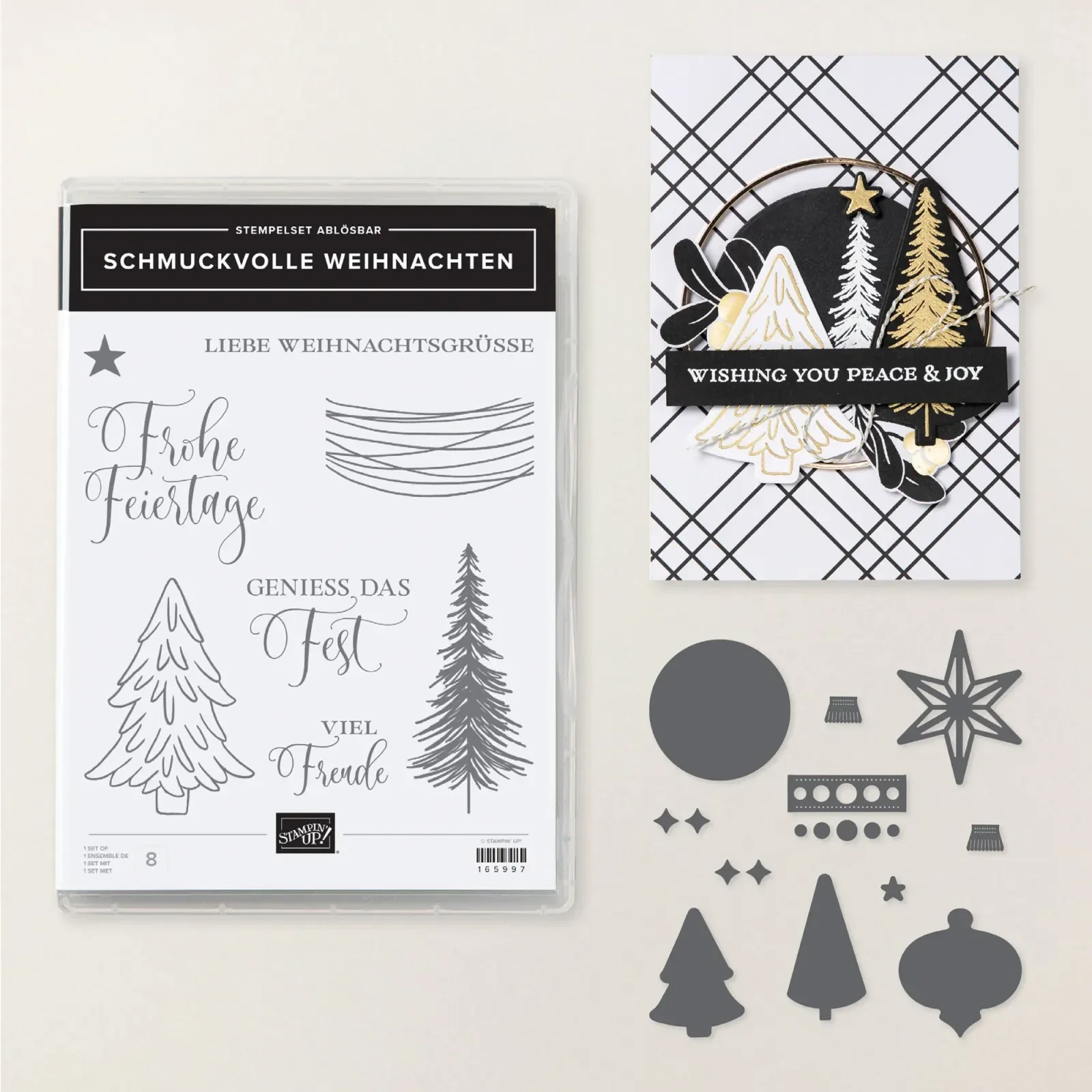 Produktpaket™ Schmuckvolle Weihnachten Stampin`Up!® 166003