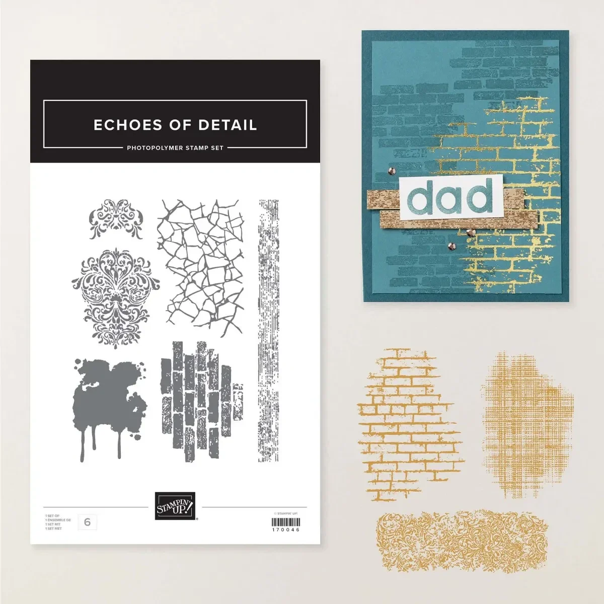 Produkpakekt Echoes of Detail Stampin`Up!®