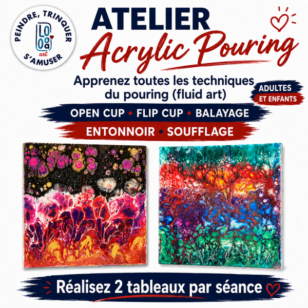 🫟ATELIER ACRYLIC POURING 🎨 A&E