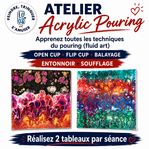 Atelier Acrylic Pouring