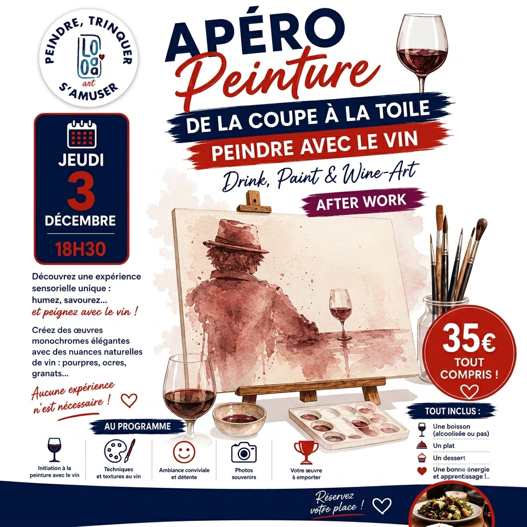 🍷PEINDRE AVEC LE VIN 🎨