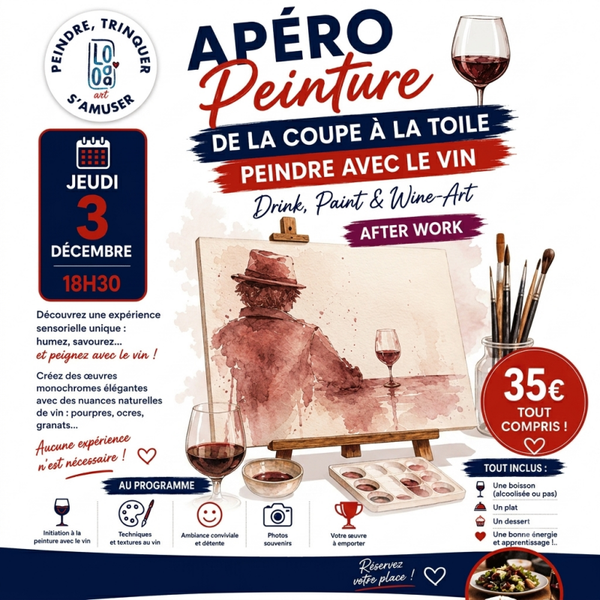 🍷PEINDRE AVEC LE VIN 🎨