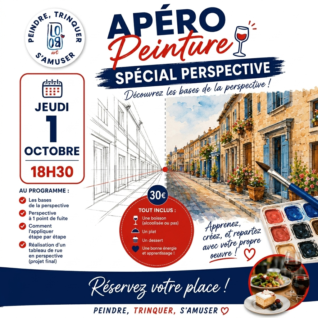 🎨 SOIRÉE – SPÉCIAL PERSPECTIVE ✨