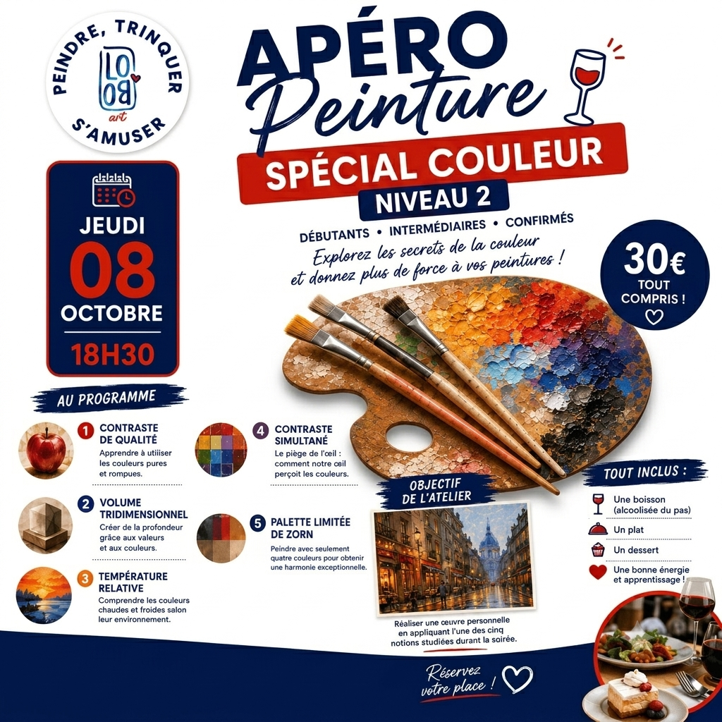 ✨ SOIRÉE SPÉCIAL COULEUR  🎨
