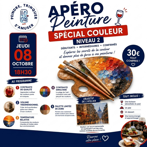 ✨ SOIRÉE SPÉCIAL COULEUR  🎨