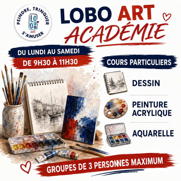Cours Particuliers de Dessin, Aquarelle & Peinture Acrylique