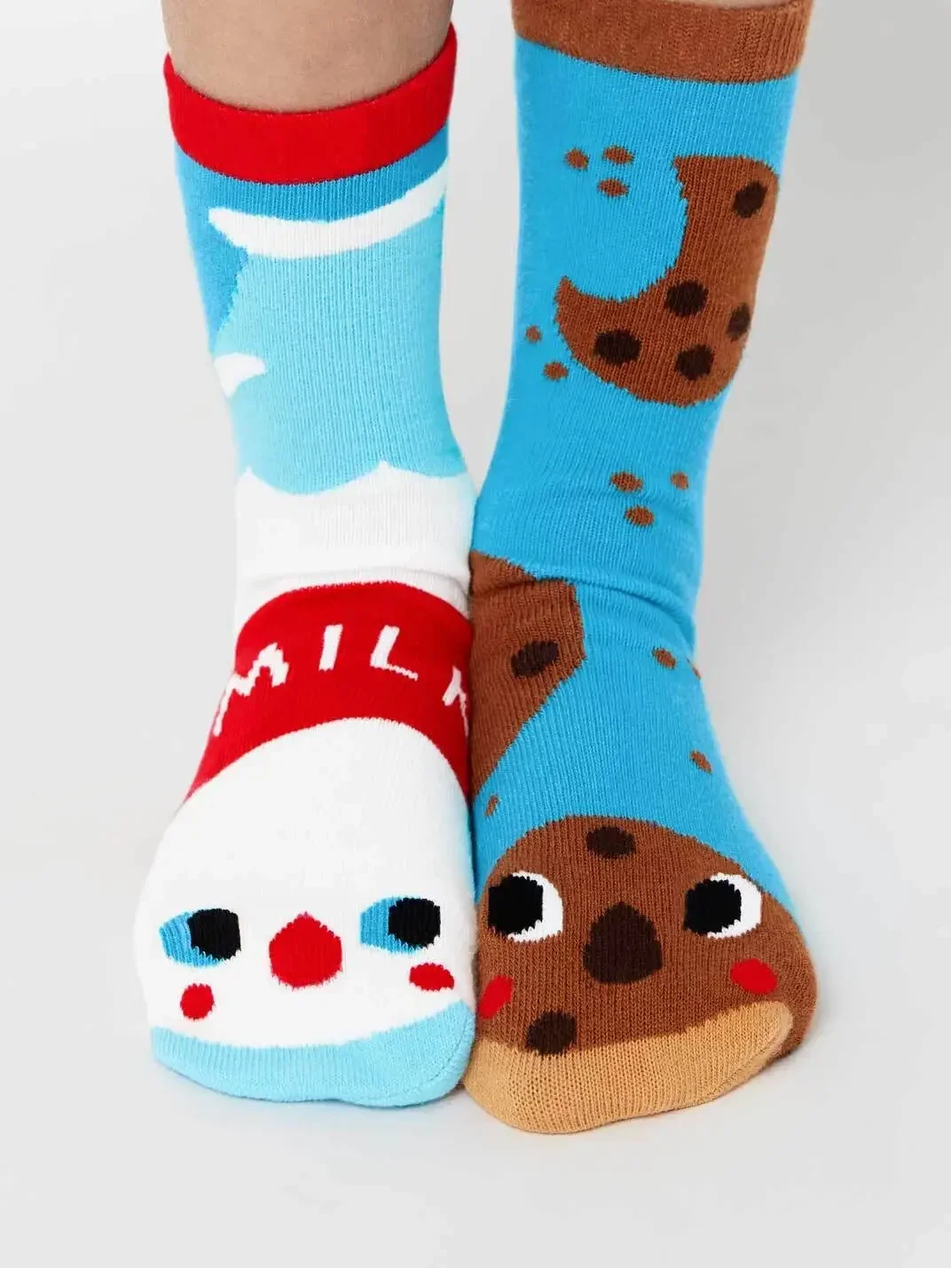 Melk & Koekjes | De leukste, mismatchende sokken voor volwassenen | Ook verkrijgbaar voor kinderen