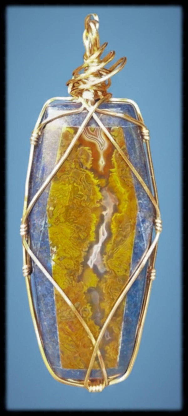 Intarsia Pendant