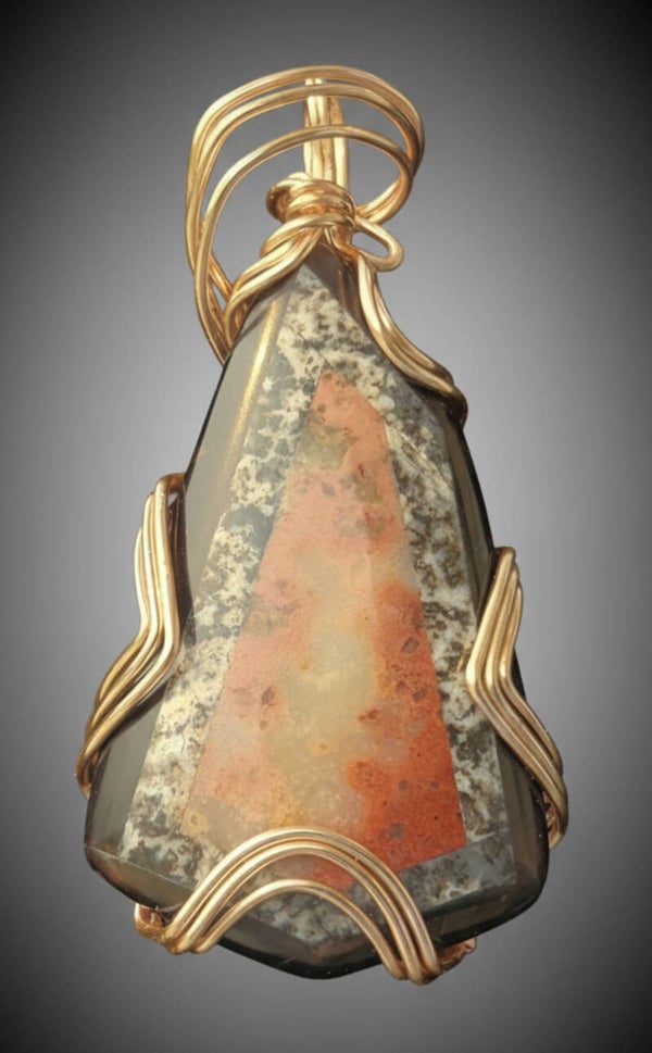 Intarsia Pendant