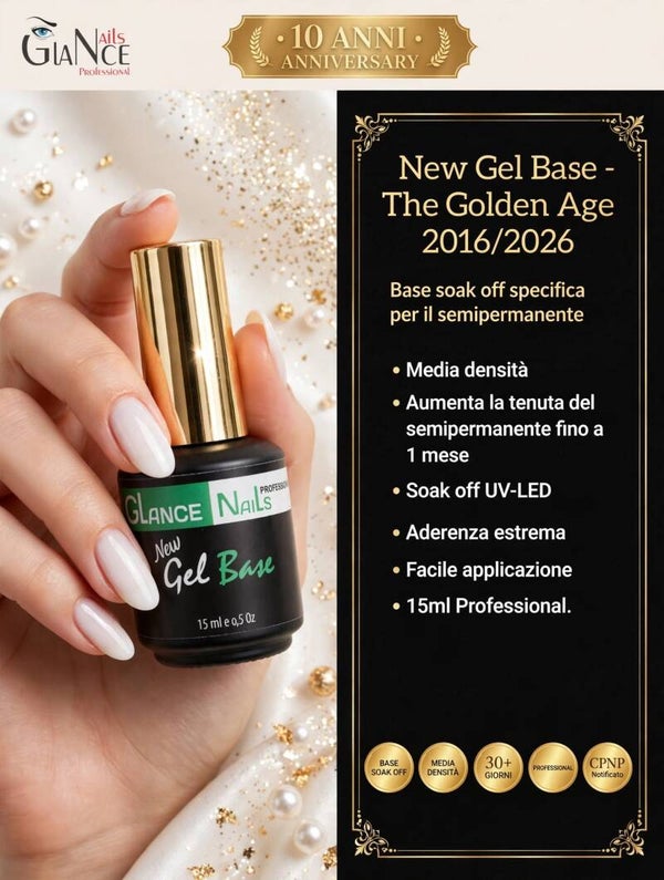 Gel base soak off 15ml