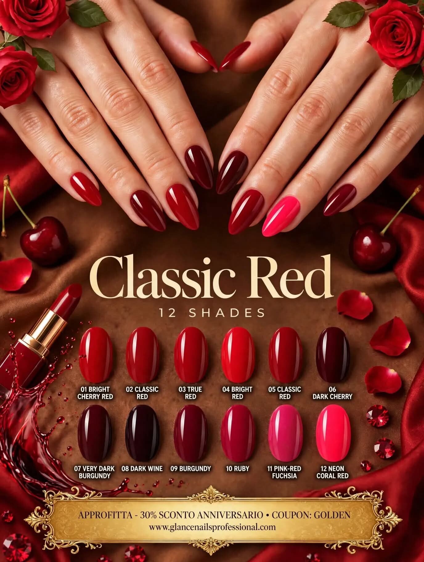 Classic Red - Gel color improved 7,3ml