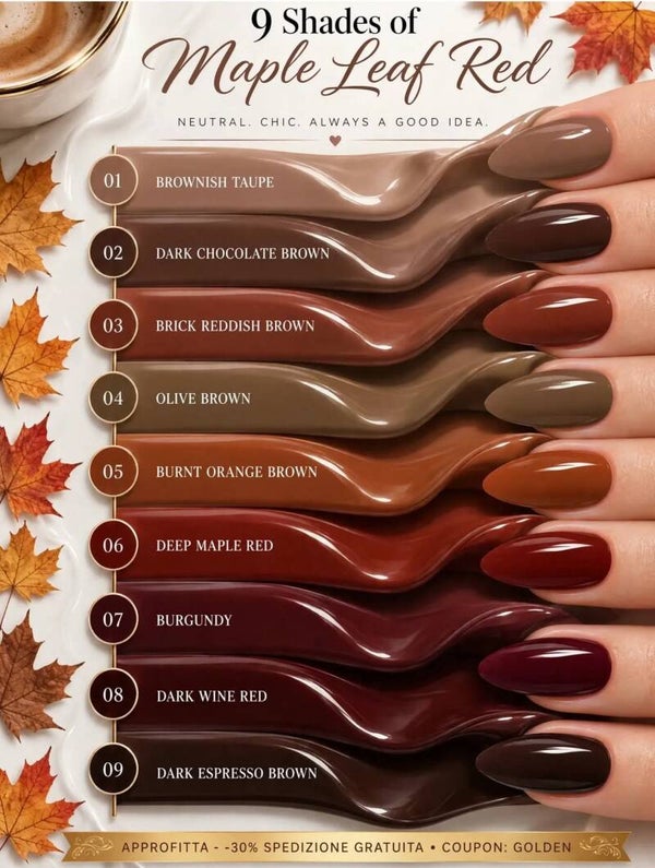 Semipermanente serie maple leaf 7,3ml