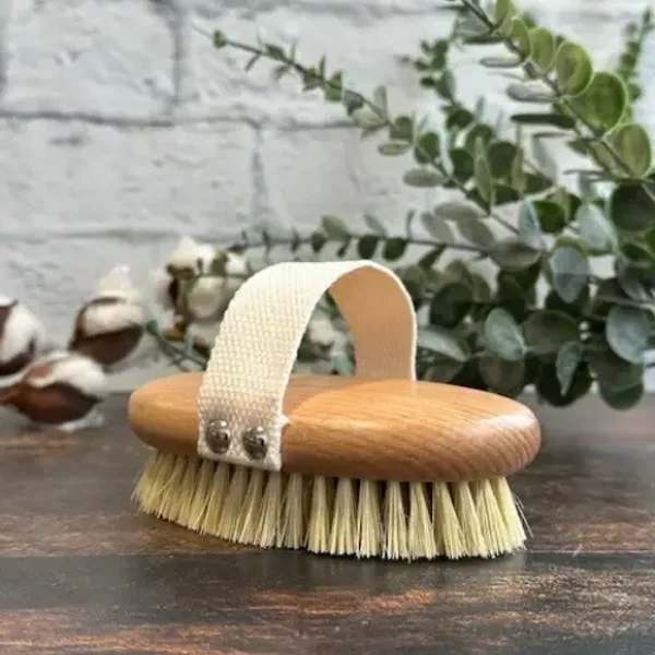 Brosse de corps en fibres naturelles