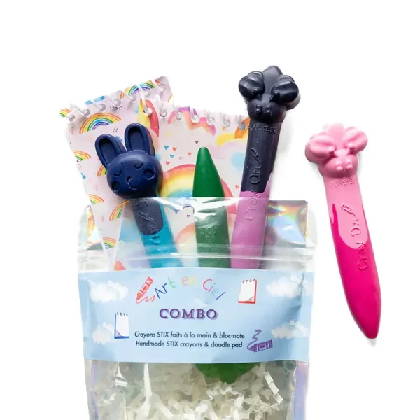 COMBO - Crayon STIX & Bloc-Notes