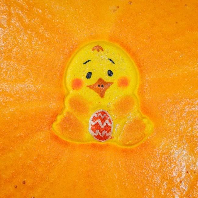 Bombe de bain surprise - Poussin Chasseur