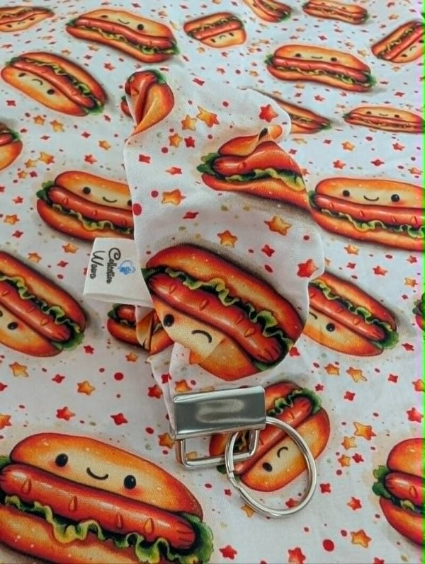 Porte-Cles - élastique - Hot Dog