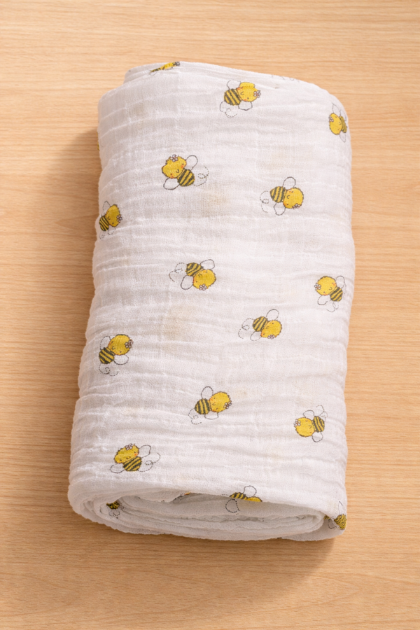 Mousseline - Abeilles - Extra Grande