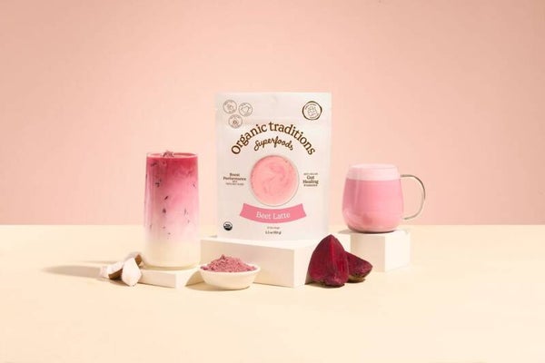 LATTE À BETTERAVES AVEC PROBIOTIQUES