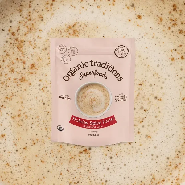 Latte aux épices de Noël