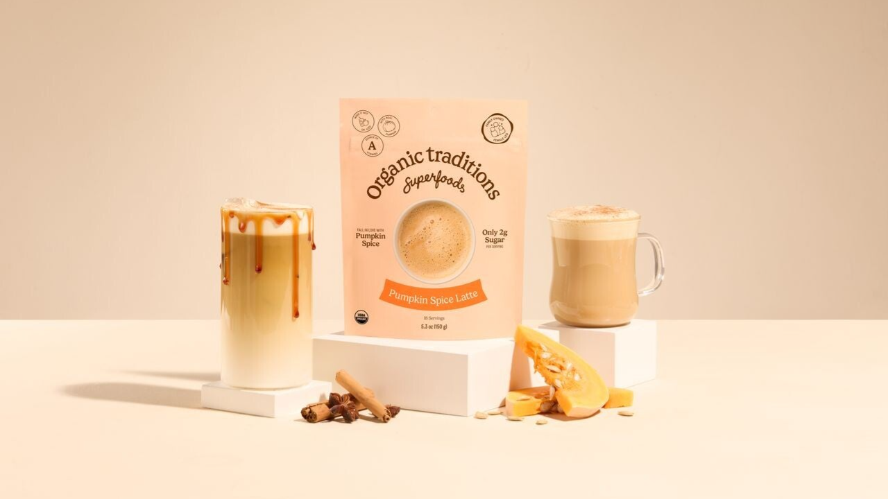 Nouveau et amélioré ! Latte à la citrouille épicée - 150g