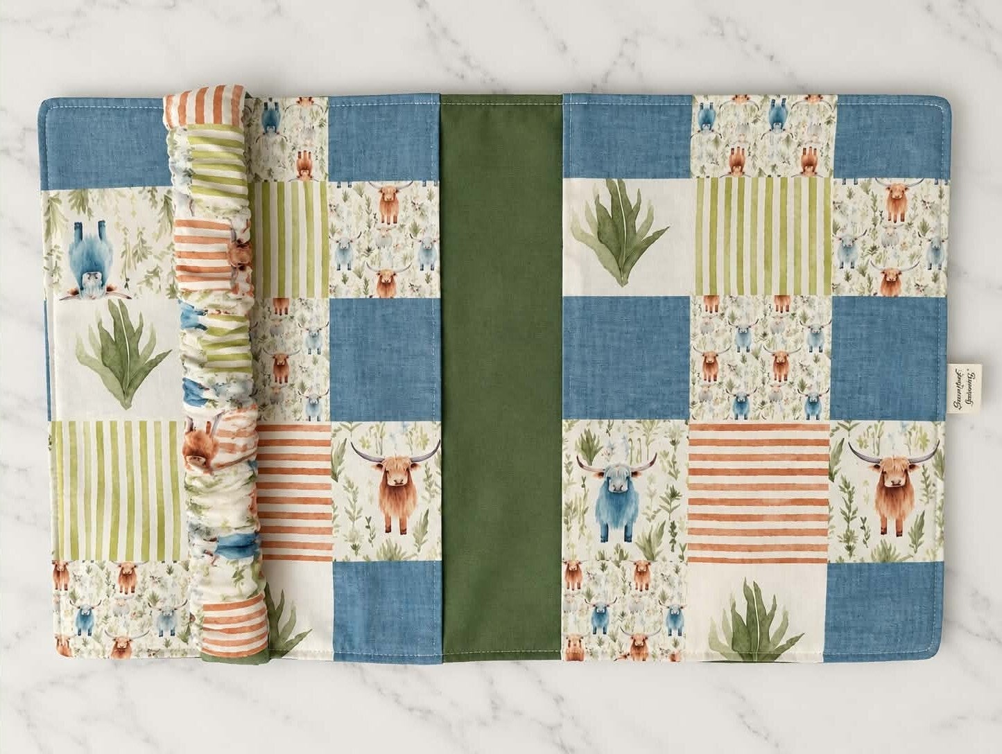 Pochette - couche - Vache