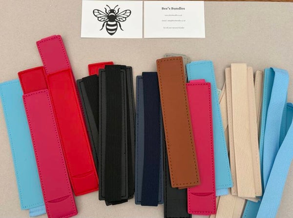 Pen strap for books or tablets