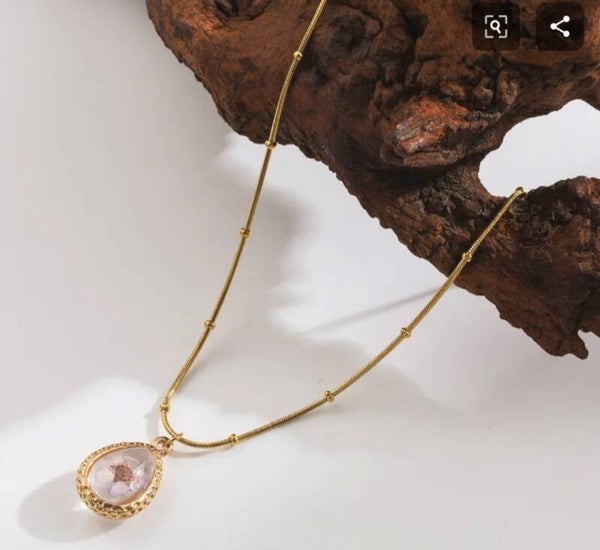 Flora White Ketting