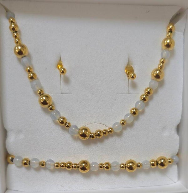 Maansteen Sieraden Set