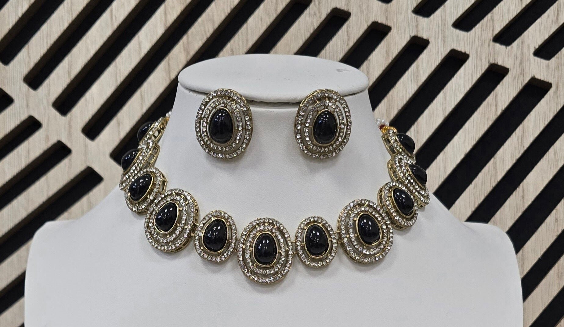 Choker/Necklace Set Liyana Zwart