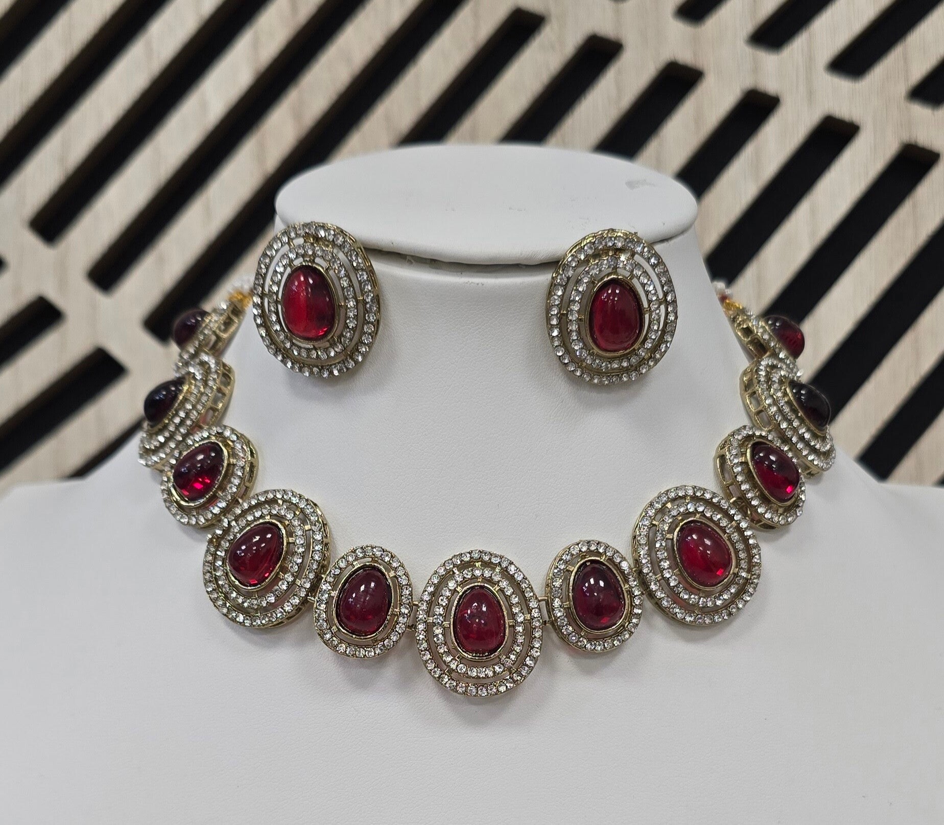 Choker/Necklace Set Liyana Bordeau