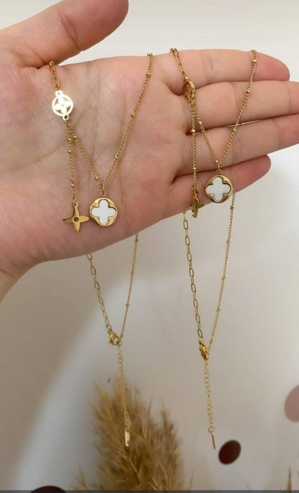 Ketting white star