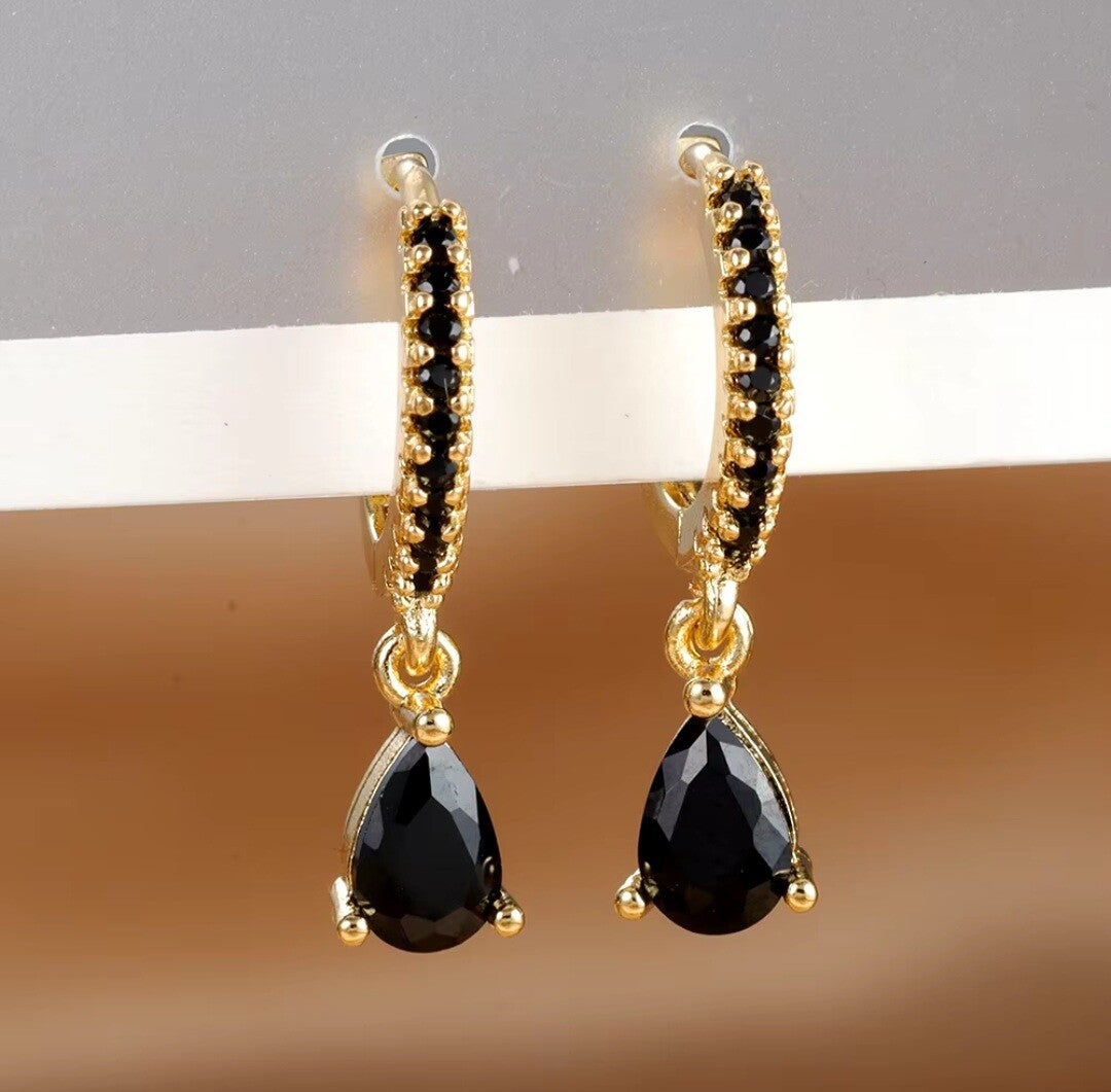 Black Diamond Oorbel