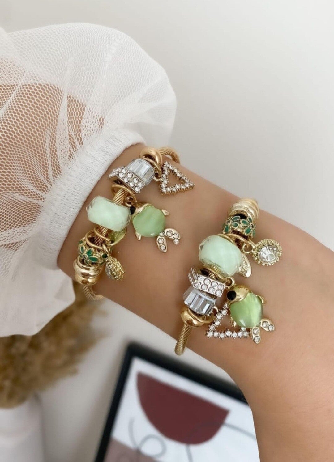 Green Sea Bedelarmband