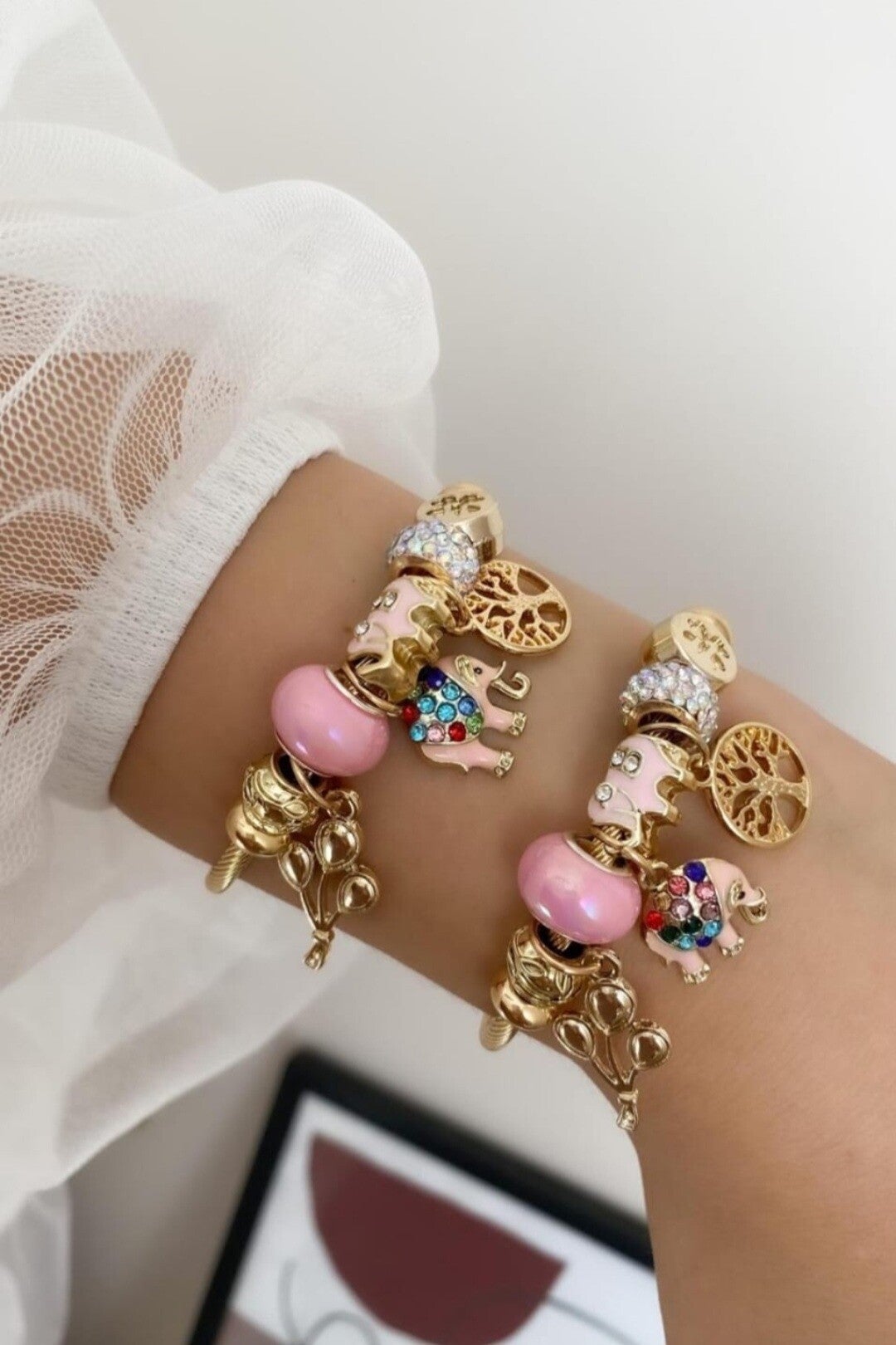 Rosy Bedelarmband